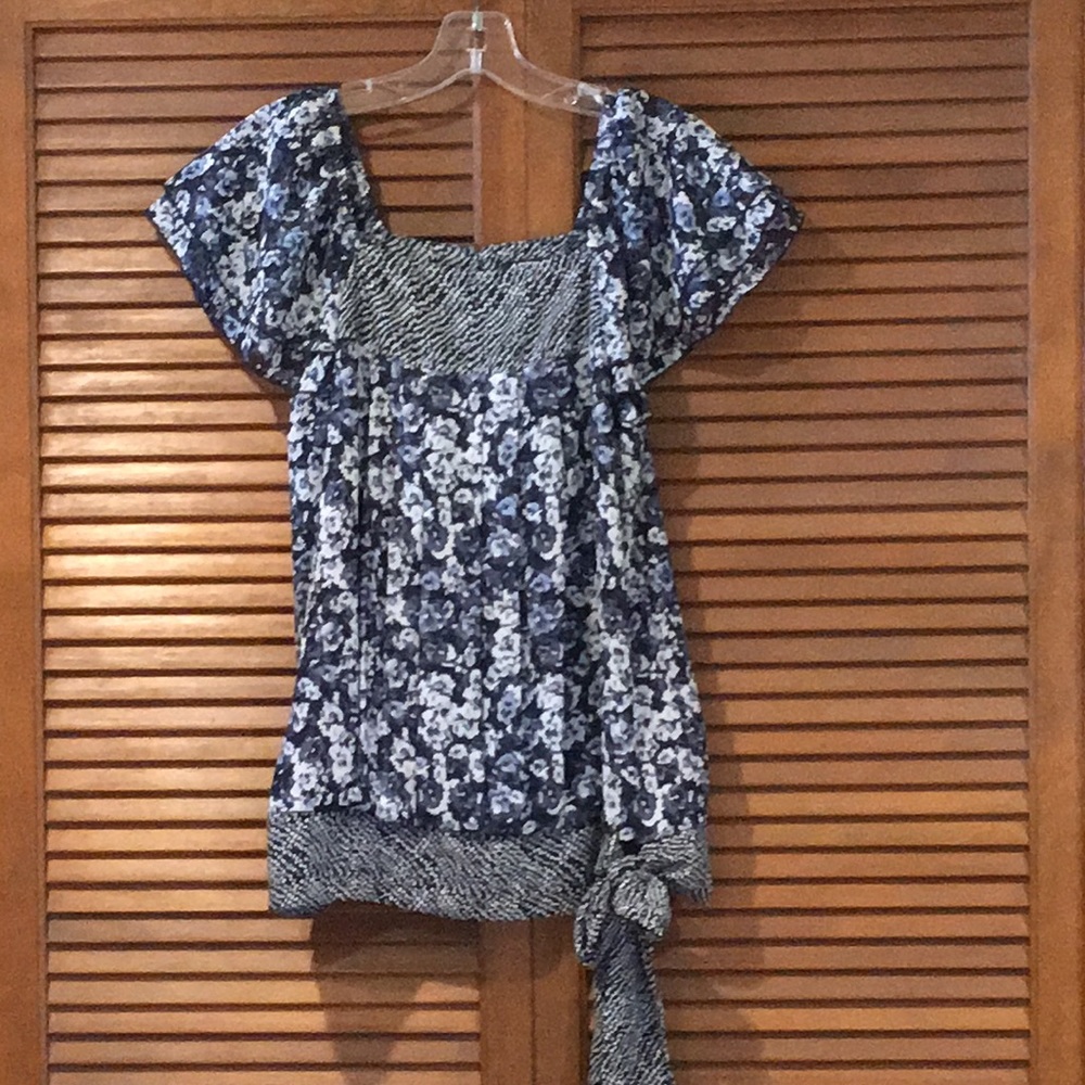 Apt. 9 Side Tie Blouse